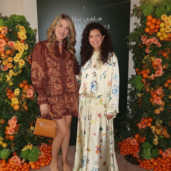 Seraphina belted tiered printed ramie mini dress - Picture 2 of 9